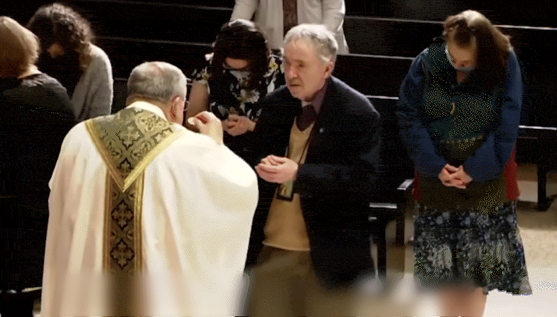 Burke Communion in the hand 3